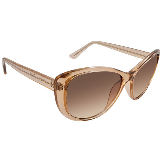 Brown Gradient Butterfly Ladies Sunglasses