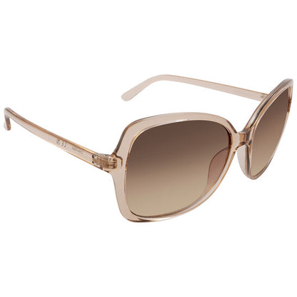 Brown Gradient Butterfly Ladies Sunglasses