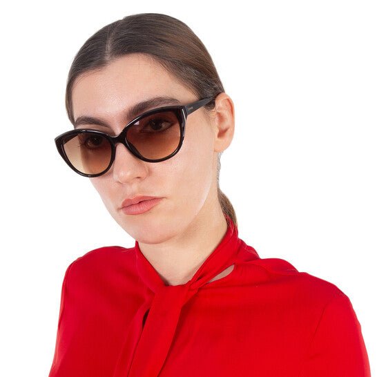 Brown Gradient Cat Eye Ladies Sunglasses