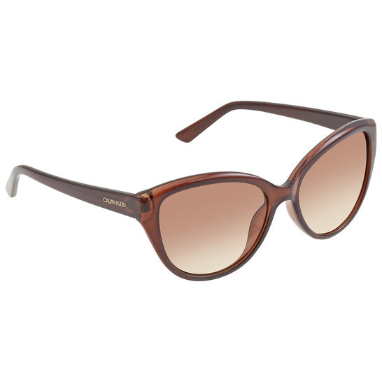 Brown Gradient Cat Eye Ladies Sunglasses