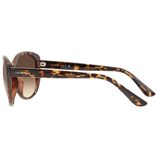 Brown Gradient Cat Eye Ladies Sunglasses