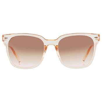 Brown Gradient Square Ladies Sunglasses