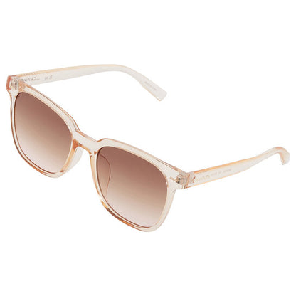 Brown Gradient Square Ladies Sunglasses