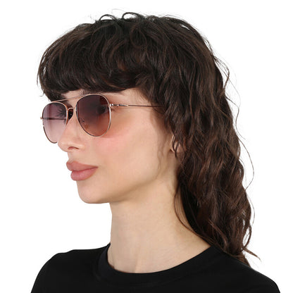 Brown Pilot Ladies Sunglasses