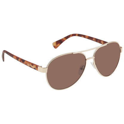 Brown Pilot Men's Sunglasses