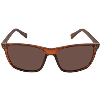 Brown Rectangular Men's Sunglasses