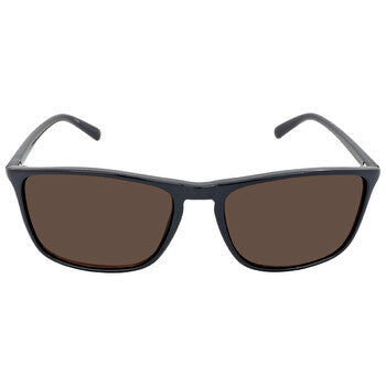 Brown Rectangular Men's Sunglasses