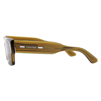 Brown Rectangular Men's Sunglasses