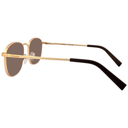 Brown Square Men's Sunglasses