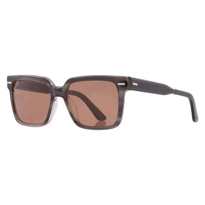 Brown Square Men's Sunglasses