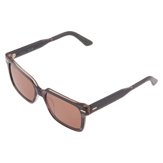 Brown Square Men's Sunglasses
