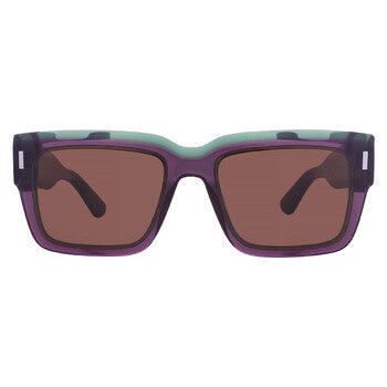 Brown Square Men's Sunglasses