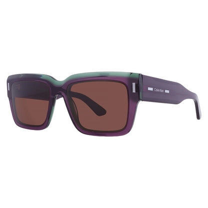 Brown Square Men's Sunglasses