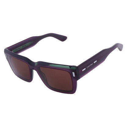 Brown Square Men's Sunglasses