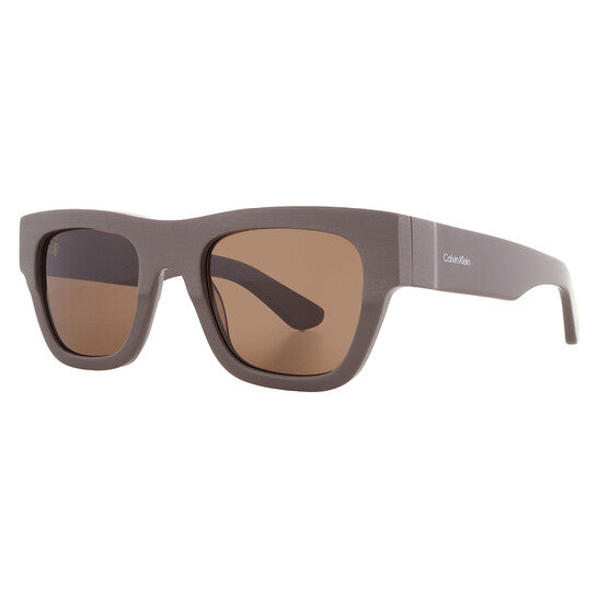 Brown Square Men's Sunglasses