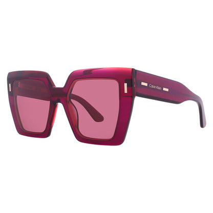 Burgundy Square Ladies Sunglasses