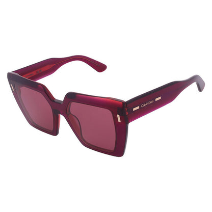 Burgundy Square Ladies Sunglasses