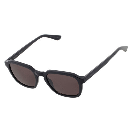 Dark Brown Rectangular Men's Sunglasses