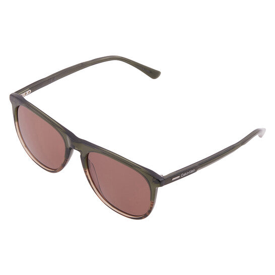 Green Oval Men's Sunglasses