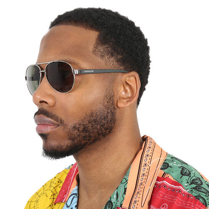 Green Pilot Men's Sunglasses