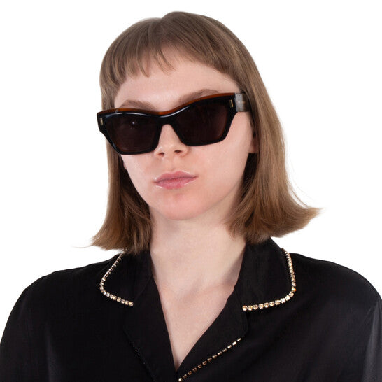 Grey Cat Eye Ladies Sunglasses