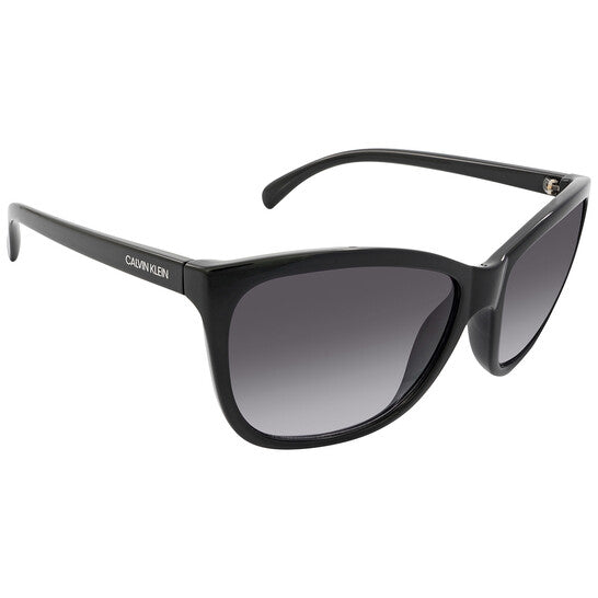 Grey Gradient Oversized Ladies Sunglasses