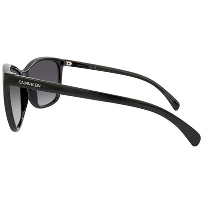 Grey Gradient Oversized Ladies Sunglasses