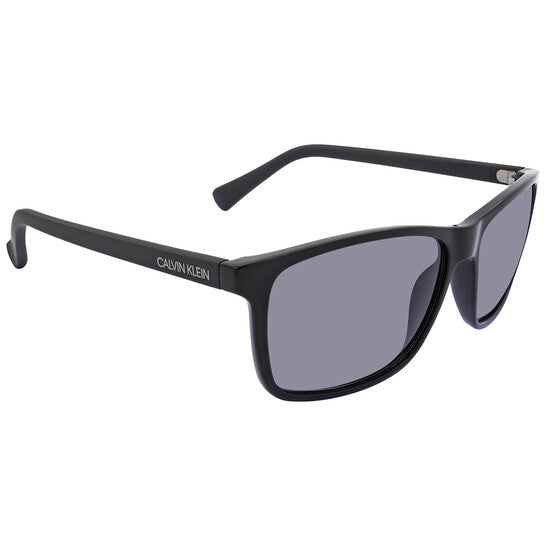 Grey Rectangular Men's Sunglasses