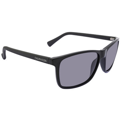 Grey Rectangular Men's Sunglasses