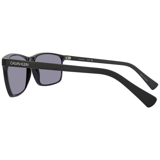 Grey Rectangular Men's Sunglasses