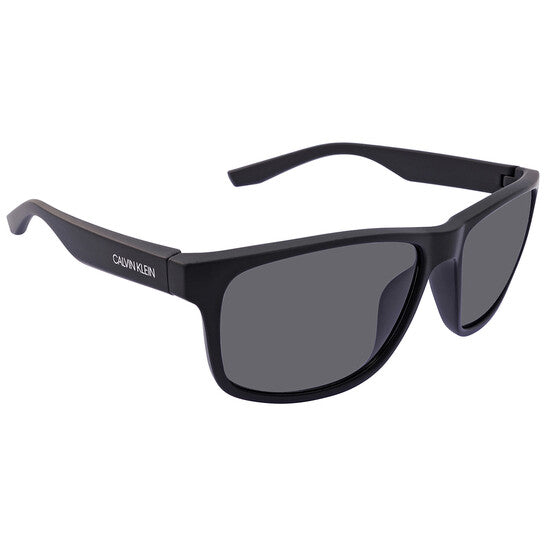Grey Rectangular Men's Sunglasses