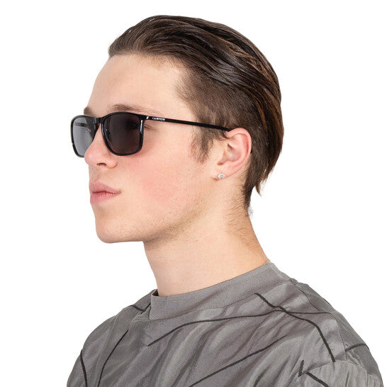 Grey Rectangular Men's Sunglasses