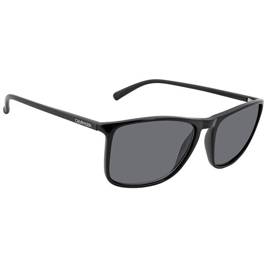 Grey Rectangular Men's Sunglasses