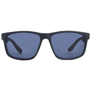 Blue Rectangular Men's Sunglasses