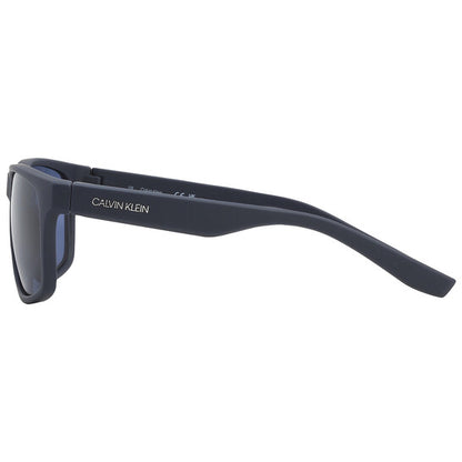 Blue Rectangular Men's Sunglasses