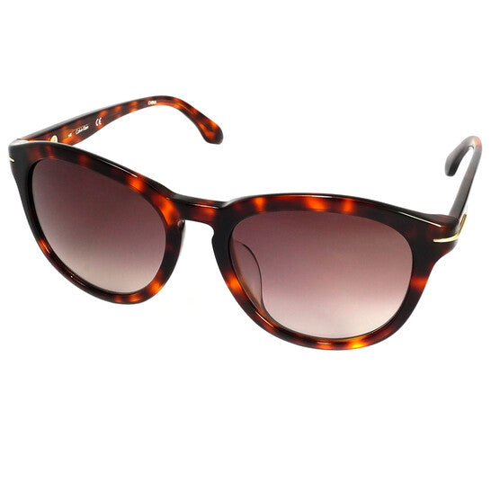 Smoke Gradient Round Ladies Sunglasses 19