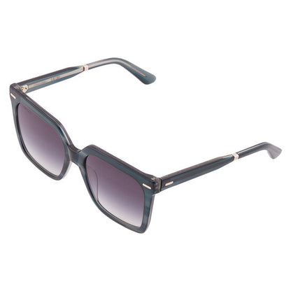 Smoke Gradient Square Ladies Sunglasses