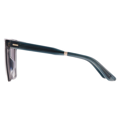 Smoke Gradient Square Ladies Sunglasses