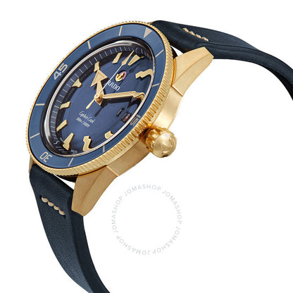 Rado, Captain Cook Automatic Bronze Blue Dial Men's Watch