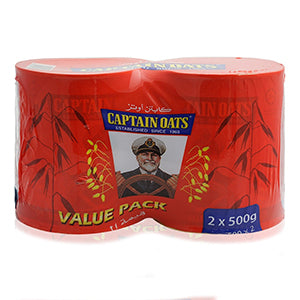Captain Oats 500gm X 2 Pcs