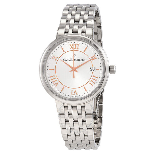 Carl F. Bucherer, Adamavi Automatic Silver Dial Men's Watch