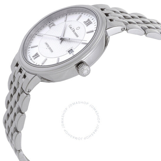 كارل ف. بوخرير، ساعة آدمافي أوتوماتيكية للرجال بمينا أبيض