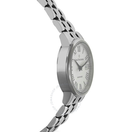 كارل ف. بوخرير، ساعة أدامافي الكلاسيكية الأوتوماتيكية للسيدات بمينا فضي