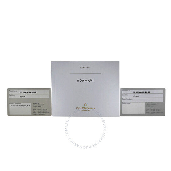 كارل ف. بوخرير، ساعة أدامافي كوارتز دايموند للسيدات