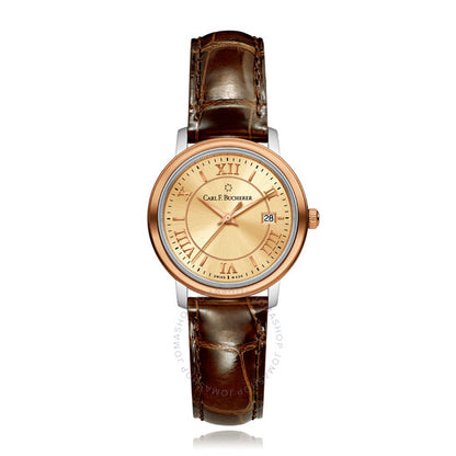 كارل ف. بوخرير، ساعة أدامافي كوارتز بمينا شامبانيا للسيدات