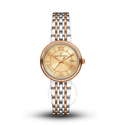 كارل ف. بوخرير، ساعة أدامافي كوارتز بمينا شامبانيا للسيدات