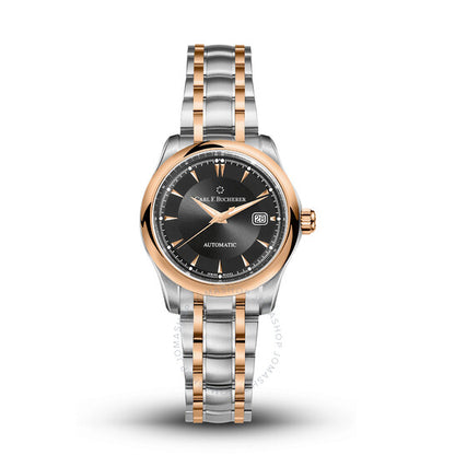 كارل ف. بوخرير، ساعة مانرو أوتوديت أوتوماتيكية بمينا سوداء للسيدات