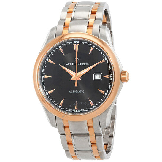 Carl F. Bucherer, Manero Autodate Automatic Black Dial Men's Watch