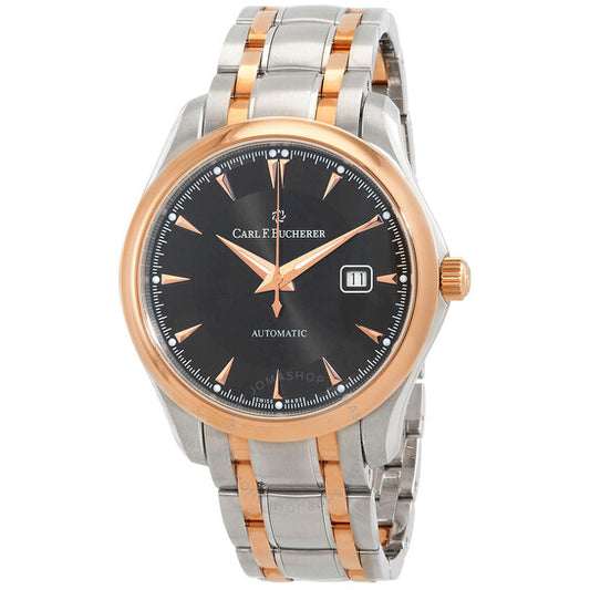 Carl F. Bucherer, Manero Autodate Automatic Black Dial Men's Watch