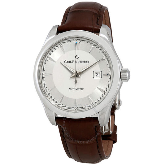 Carl F. Bucherer, Carl F Bucherer Manero AutoDate Automatic Silver Dial Men's Watch